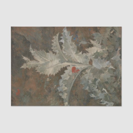 Papier Mousseline Chardon (par John Crome) (Recto)