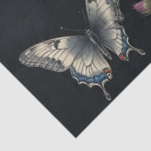 Papier Mousseline Chardons et Papillons (Détail)
