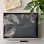 Papier Mousseline Chardons et Papillons (Cadeau)