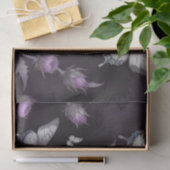 Papier Mousseline Chardons et Papillons (Cadeau)