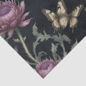 Papier Mousseline Chardons et Papillons (Détail)