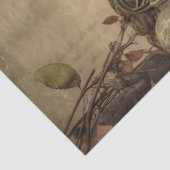 Papier Mousseline Chariot Halloween vintage (4) (Détail)