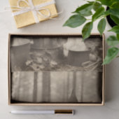 Papier Mousseline Chariot vintage : Cauldron Conjurons Decoupage (Cadeau)