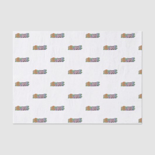 Papier Mousseline Charleston (Recto)