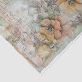 Papier Mousseline Charme des médias mixtes (Détail)