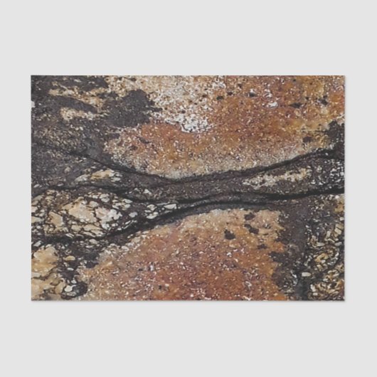 Papier Mousseline Charme rustique Impression Abstraite (Recto)