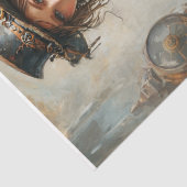 Papier Mousseline Charme Steampunk #3 Découpage - (Détail)