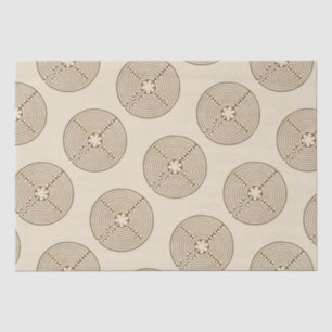 Papier Mousseline Chartres Labyrinthe - Symbole spirituel Antique 1