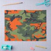 Papier Mousseline Chasseur de camouflage (Artisanat)