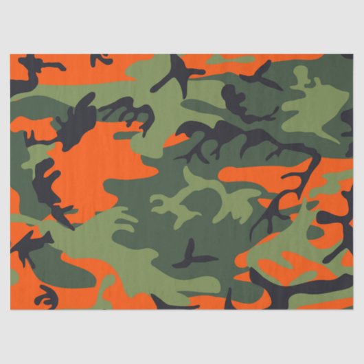 Papier Mousseline Chasseur de camouflage (Recto)