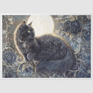 Papier Mousseline Chat à bijoux d'Halloween