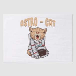 Papier Mousseline Chat Astro