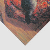 Papier Mousseline Chat avec chatons, peinture d'art, (Détail)