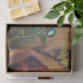 Papier Mousseline Chat avec chatons, peinture d'art, (Cadeau)