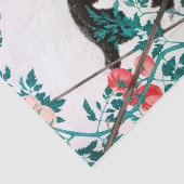 Papier Mousseline Chat avec Plante tomate (1931) par Hiroaki Takahas (Détail)