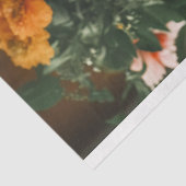 Papier Mousseline Chat Boho en Floral 2 Papier Découpage (Détail)