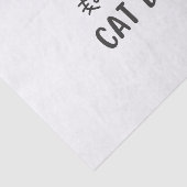 Papier Mousseline Chat Chien – Conception de chat et de chien minima (Détail)