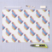 Papier Mousseline Chat coloré (Artisanat)