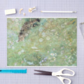 Papier Mousseline Chat dans la prairie estivale, Bruno Liljefors (Artisanat)