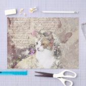 Papier Mousseline Chat de cru d'aquarelle (Artisanat)