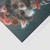 Papier Mousseline Chat de haute mode6 (Détail)