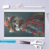 Papier Mousseline Chat de haute mode6 (Artisanat)