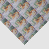 Papier Mousseline Chat de Kitty dans la fenêtre (Détail)