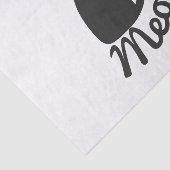 Papier Mousseline Chat de Kitty et empreinte de patte noirs de (Détail)