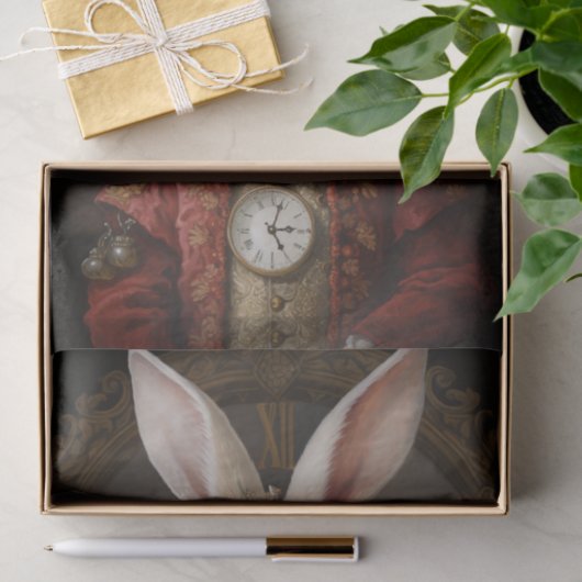 Papier Mousseline Chat de Noël 3 (Cadeau)