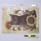 Papier Mousseline Chat de tournesol Bombay Kitten (Artisanat)