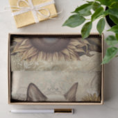 Papier Mousseline Chat de tournesol Siamese Kitten (Cadeau)