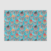 Papier Mousseline Chat en casquette (Recto)