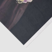 Papier Mousseline Chat en Salon avec personnalisation Découpage (Détail)