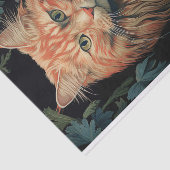 Papier Mousseline Chat en Tapisserie 2 Papier de découpage (Détail)