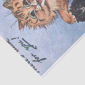 Papier Mousseline Chat et chatons, Louis Wain (Détail)