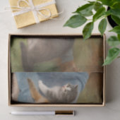 Papier Mousseline Chat et chatons Wilhelm Schwar Art (Cadeau)