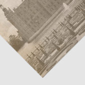 Papier Mousseline Chat fantaisie & Jardins Du Château (Détail)