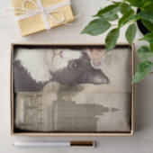 Papier Mousseline Chat fantaisie & Jardins Du Château (Cadeau)