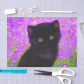 Papier Mousseline Chat Gustav Klimt (Artisanat)