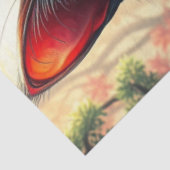 Papier Mousseline Chat Imaginaire coloré (Détail)