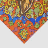 Papier Mousseline Chat Jouer un piano, psychédélique - Après Louis W (Détail)