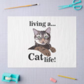 Papier Mousseline Chat Kitty Drôle (Artisanat)