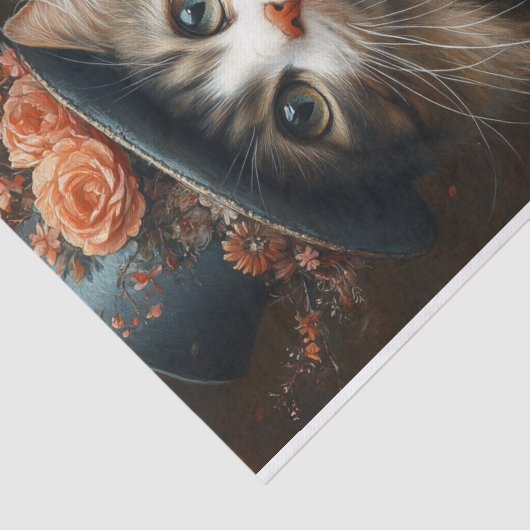 Papier Mousseline Chat Lyfe3 (Détail)