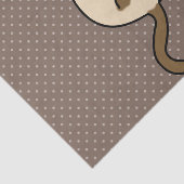 Papier Mousseline Chat mignon (Détail)