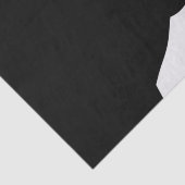 Papier Mousseline Chat noir (Détail)