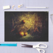 Papier Mousseline Chat noir, Citrouille et Halloween Découpage (Artisanat)