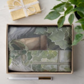 Papier Mousseline Chat perse blanc bouffant dans une décomposition d (Cadeau)