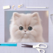 Papier Mousseline Chat perse Jouer Kitten (Artisanat)