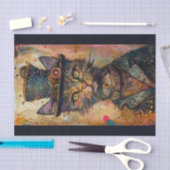 Papier Mousseline Chat Steampunk (Artisanat)