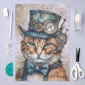Papier Mousseline Chat Steampunk (Artisanat)